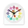 thumbnail image 1 of Despertador para niños, Reloj electrónico de aprendizaje, Despertador de dormitorio silencioso, Despertador digital de 4 pulgadas, Reloj luminoso de dibujos animados lindo (cohete) Feliz Sencillez, 1 of 2