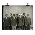 thumbnail image 2 of Print: Kitty Hawk Lifesaving Crew: Captain Joseph Payne, Oliver Tford, 2 of 4