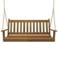 thumbnail image 4 of Keystone Amish Co. 4 Foot Franklin Red Cedar Porch Swing, Cedar Stain, 4 of 11