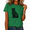 2-Green, variant on Cozymy Women's Trendy Dog Graphic Tees Short Sleeve Crewneck T-Shirts Cute Line Art Animal Print Casual Everyday Summer Tops