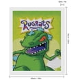 thumbnail image 2 of Rugrats Diamond Art Kits for Adults Cartoon 5D DIY Diamond Art Kits Full Round Drill Crystal Arts and Crafts Anime Gem Art Painting Kit for Home Wall Decor 16"×20", 2 of 8