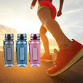 thumbnail image 4 of 520ML Taza de agua al aire libre, botella de agua de plástico con capacidad deportiva, botella con pajita, taza portátil para deportes al aire libre, taza espacial, 4 of 5