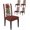 Deep Red White, variant on Chair Covers for Dining Room Set of 4,Winter Christmas Holly Leaf Stretch Seat Protector Removable Washable Chairs Slipcovers for Kitchen Banquet Wedding Hotel,Red Black Plaid