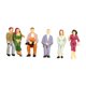 thumbnail image 1 of Figuras en miniatura a escala 1/25, maquetas de escenas en miniatura, artículos de colección y accesorios para casas de muñecas. 6 piezas, 1 of 9
