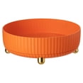 thumbnail image 2 of Especiero Giratorio de Especias Giratorio de Acero Inoxidable de 360 degree de Gabinete Giratorio para El mitorio Toca Despen naranja Soledad  Bandeja de almacenamiento giratoria, 2 of 9