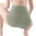 thumbnail image 6 of Jalioing Womens Panties Full Coverage Comfy Breathable Briefs High Waist Underwear Nightwear, 6 of 7