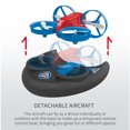 thumbnail image 3 of D88 3 In 1 Sea, Land And Air 360 Rolling UAV Waterproof Remote Control Four Axis Aircraft High Speed Drift Cars RC Foam Boat, 3 of 5
