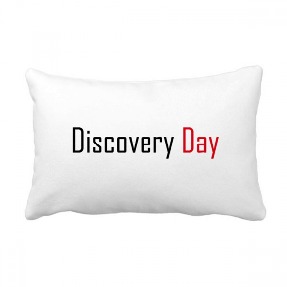Celebrate Canada Discovery Day Blessing Throw Pillow Lumbar Insert Cushion Cover Home Decoration