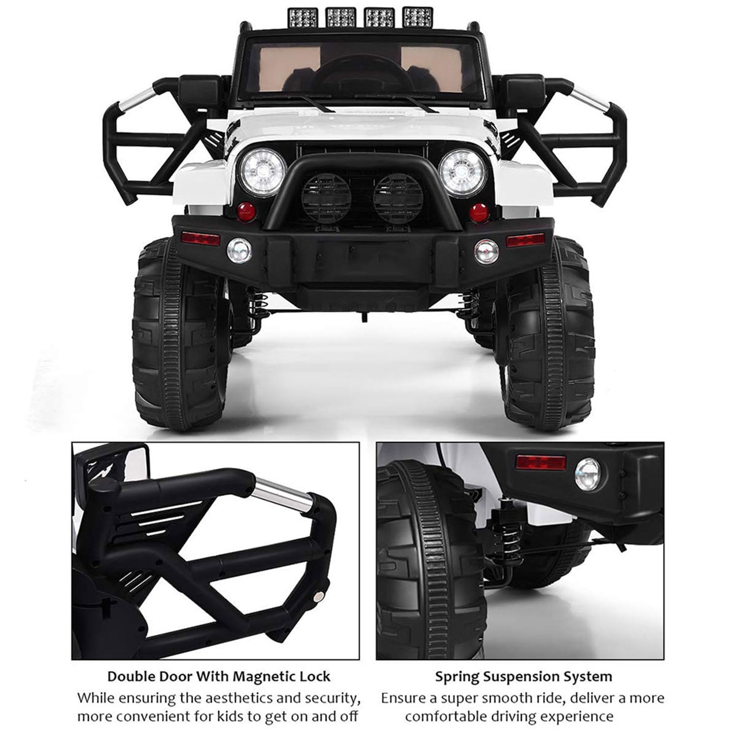 Lowestbest 12V Children Ride On Car SUV, Battery Kid Ride On Car with Remote Control Lowestbest 12V Children Ride On Car SUV, Battery Kid Ride On Car with Remote Control