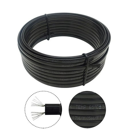 

Self Regulating Heating Cable 220V 230V 240V Freeze Protection Pipe Water Heat
