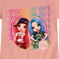 thumbnail image 3 of Rainbow High - Turn It Up - Toddler And Youth Girls Short Sleeve Graphic T-Shirt, 3 of 6