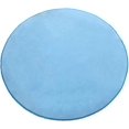 thumbnail image 1 of Children Teepee 40 inch Round Rug Circular Rug Kids Tent Fleece Coral mat (Light Blue 100cm), 1 of 4