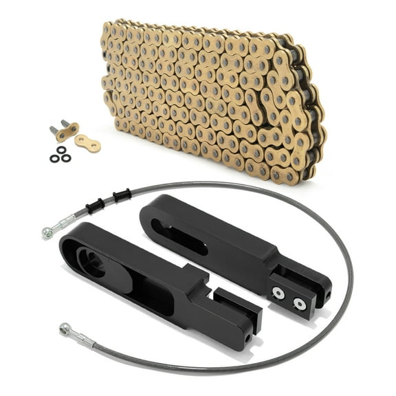 Swingarm Extensions Chain Brake Line set for Kawasaki ZX-6R Ninja ZX6R 2007-2008