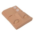 thumbnail image 2 of Makeup Mannequin, Better Practice Replaceable Eyelid Lash Mannequin Head PVC  For Salon Pink,Skin Color,Coffee, 2 of 8