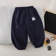 thumbnail image 2 of JUMEYU Toddler Boys Pants Joggers Boys Pants Lightweight Athletic Jogger Toddler Sweatpants 6 12 Months (Navy,6-12 Months), 2 of 7