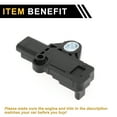 thumbnail image 6 of Unique Bargains 1 Pc No.9664893880 Crankshaft Position Sensor for Ford KUGA 2.0 TDCi 2008-2010 Sturdy Car Engine Crank CKP Sensor, 6 of 6