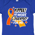 thumbnail image 4 of Inktastic Leukemia Awareness Yippee No More Chemo for Me Boys or Girls Baby Bodysuit, 4 of 5