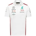 thumbnail image 2 of Mercedes AMG Petronas F1 Team Mens Black/White Polo, 2 of 4