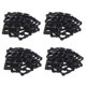 thumbnail image 1 of Soporte de Doble Soporte de Batería de Litio 80X 18650 para Paquete de Celdas de Bricolaje Negro, 1 of 5