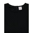 thumbnail image 3 of Wonder Nation Girls Long Sleeve Peasant Dress, Sizes 4-18 & Plus, 3 of 3