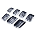 thumbnail image 1 of Inserto de Rejilla delantera Zulema 68317863AA apto para Grand Cherokee Duradero Plata, 1 of 8
