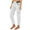 White, variant on ABATAB Cargo Pants for Women Hiking Lightweight Loose Fit Gym Trousers Workout Outdoor Exercise Pants with Pockets