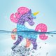 thumbnail image 2 of Smile Unicorn Silicone Push Bubble Fingertip Toy Anti-Stress Stress Reliever Toy, 2 of 6