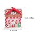 thumbnail image 6 of Gymnture Christmas Gingerbread House Resin Hanging Ornaments for Tree & Home Decor, 6 of 10
