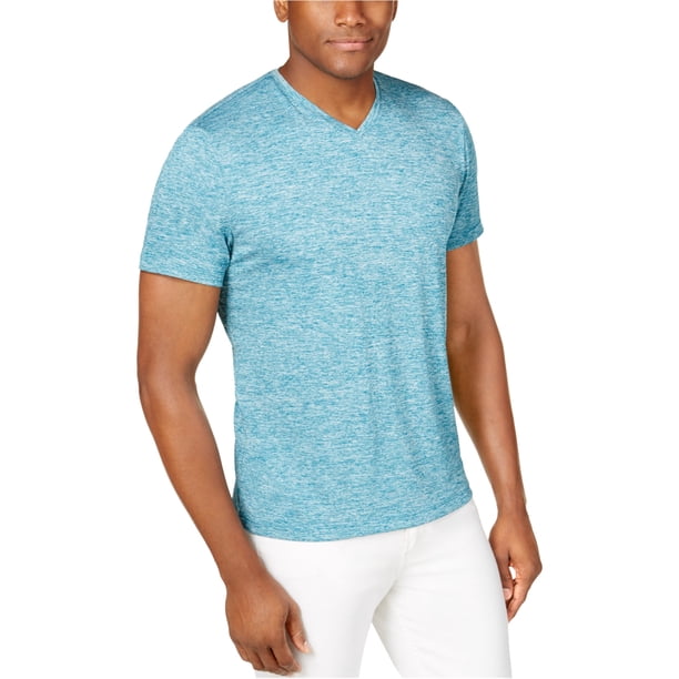 Alfani Mens Performance Basic T-Shirt, azuritecbo, M