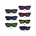 thumbnail image 5 of Bluetooth Magic LED Glasses APP Control Luminous Shielding USB Charging Flashing Smart, 5 of 6