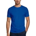 thumbnail image 2 of Mens Short Sleeve Shirts Summer Solid Fashion V Neck T Shirts for Men Casual Tops, 2 of 5