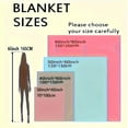 thumbnail image 5 of 1pc Rainbow Pride Cozy Throw Blanket with Starry Night Design – Soft Polyester Knit, All-Season Comfort, Vibrant Rainbow Colors, Perfect for Home, 5 of 5
