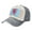Gray, variant on Lluxembourgers-Civil-Ensign Pattern Baseball Cap Distressed Adjustable Vintage Cotton Denim Hat for Women Men