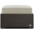 thumbnail image 6 of Serta Laguna Outdoor Ottoman Brown Wicker, 6 of 9
