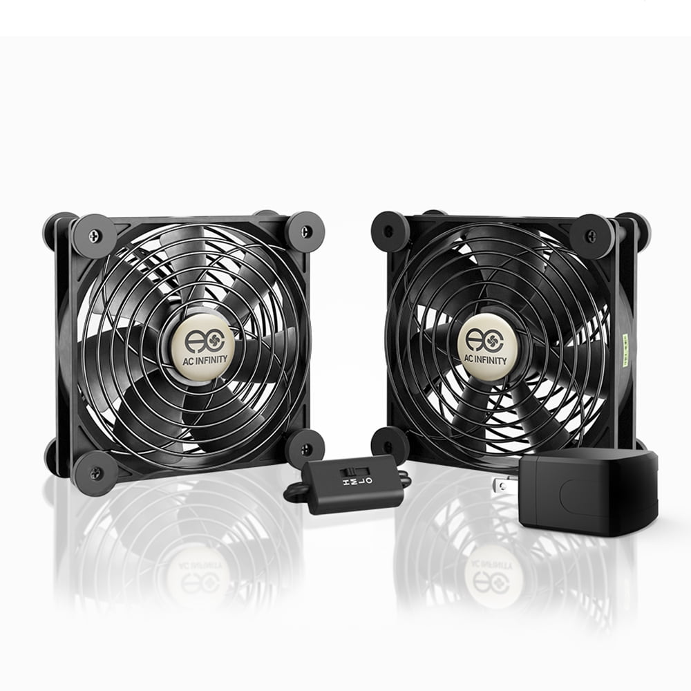 Black Plastic Motor Cooling Fan with Clamp Fitting 160 Frame 