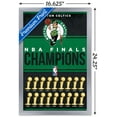 thumbnail image 3 of NBA Boston Celtics - Champions 24 Wall Poster, 14.725" x 22.375" Framed, 3 of 3