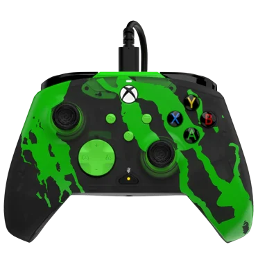 PDP Rematch Glow Advanced Wired Controller for Xbox & Windows 10/11, Jolt Green