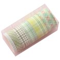 thumbnail image 1 of Craft Tape Plaid DIY 6 Rolls Colorful Classic 6.56ft Masking Tape Planner Tape, 1 of 9