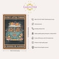 thumbnail image 4 of Eastern Print Vintage Hippie Poster, Every Little Thing Is Gonna Be Alright, Retro Boho Art Decor for Home Office, Living Room, Bedroom, Coffee Bar Sign, Peace Love Decorations, UNFRAMED, 8x12, 4 of 4