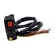 thumbnail image 5 of Interruptor universal para manillar de motocicleta, 22 mm, 7/8", apto para reemplazo de scooter Negro kusrkot Interruptor de manillar, 5 of 8