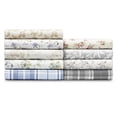 thumbnail image 2 of Laura Ashley Home - Collection Flanelle - Set de Draps - 100% Coton, Flanelle Brossée Ultra Douce, Pré-Rétrécie et Anti-Pilule, Entretien Facile Lavable en Machine, Complet, Blason, 2 of 10