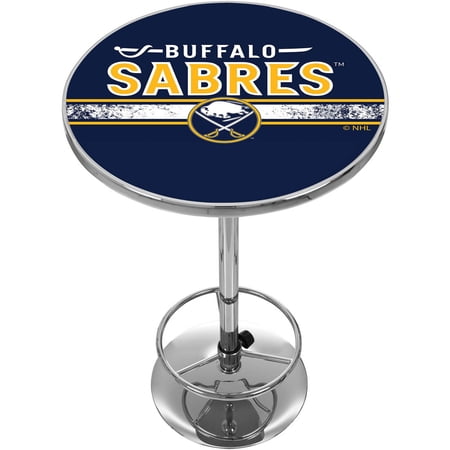 NHL Chrome Pub Table, Buffalo Sabres NHL Chrome Pub Table, Buffalo Sabres
