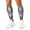 White-1, variant on 3D Printed Calf Compression Sleeves, 360 Seamless Leg Sleeves for Running, Cycling & Sports, One Size, Cowboy Skull Print