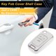 thumbnail image 3 of Funda de Llave de Coche TPU Blanca Plateada para Opel para Vauxhall para Astra H/J/K 2010-2019 para Opel Antara J 2010-2019 Funda de Control Remoto de 3 Botones, 3 of 6