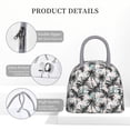 thumbnail image 4 of Easygdp Hawaii Palms Bolsa de Almuerzo Insulada Grande, Forro de Aluminio, Diseño Espacioso, a Prueba de Fugas, Ideal para Trabajo, Picnics, Viajes y Actividades al Aire Libre, 4 of 6