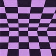 thumbnail image 1 of Ahgly Company Machine Washable Indoor Square Transitional Heliotrope Purple Area Rugs, 5' Square, 1 of 7