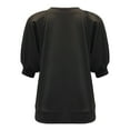 thumbnail image 6 of Cute Summer Tops For Women Plus Size Womens Petite Tops Casual Short Sleeve Business Casual Blouses For Women 100 Percent Cotton V Neck T Shirts Women Plus Size, 6 of 6