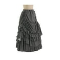 thumbnail image 2 of Gothic Victorian Vintage Striped Dress Adjustable Renaissance, 2 of 6