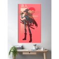 thumbnail image 2 of Cyberpunk Cowboy Ronin Poster Wall Art, Modern Wall Decor For Living Room Bedroom, 24x36 UNFRAMED, 2 of 3