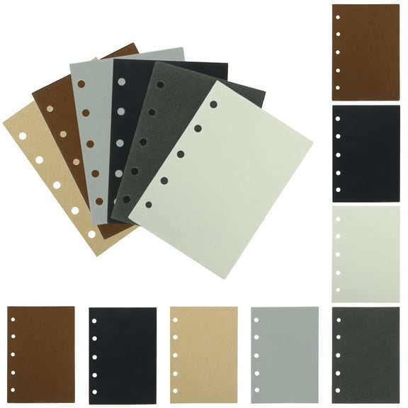 Milisten Notepad Refill Paper for Writing Assorted Color Smooth Surface Suitable for Students Size